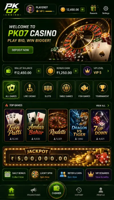 PK07 Game Dashboard image