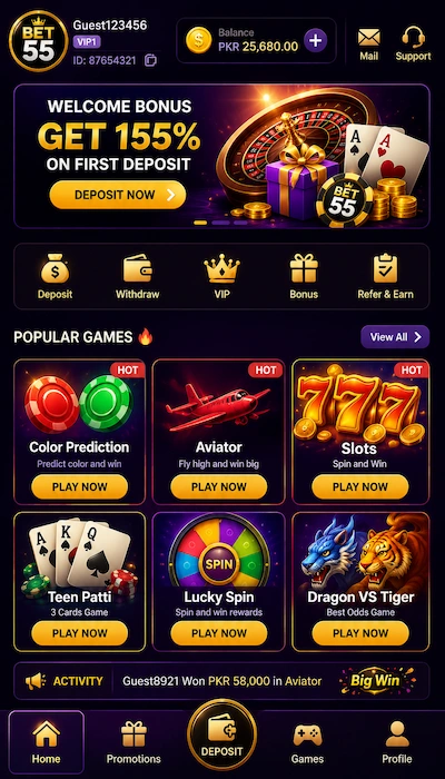 BET55 Game logo image Dasboard image