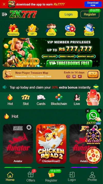 ZK777 Game Dashboard image